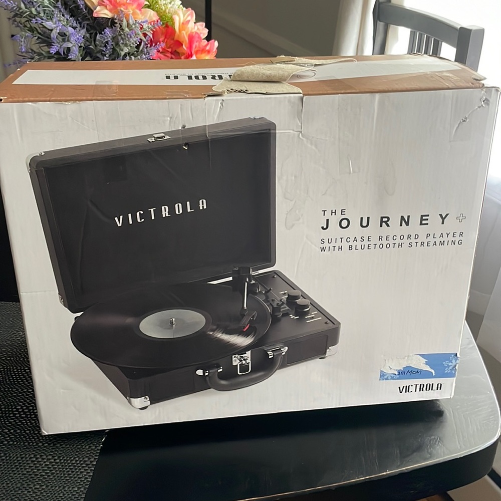 The Journey Suitcase Record Player